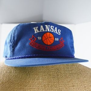 Vintage Kansas 1988 national champions hat